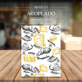 Papel Acoplado para Embalagens Frios Tamanho 34x44 - CX 5KG